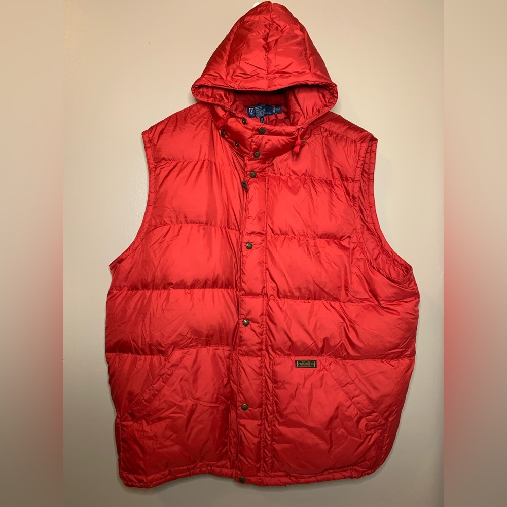 Polo Ralph Lauren
Men's Big & Tall Puffer Red Down Vest
3XLT